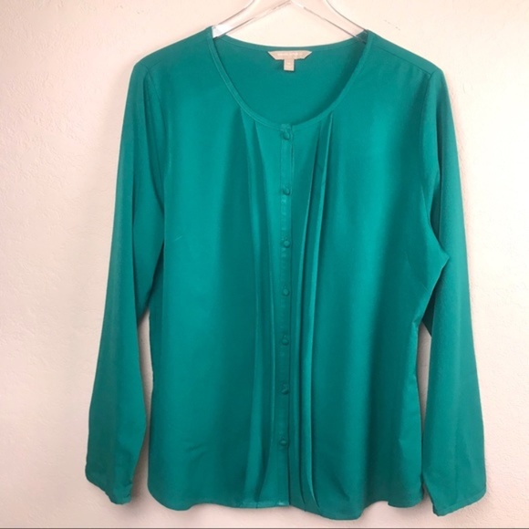 Banana Republic Tops - BANANA REPUBLIC Button Down Blouse Top Sz XLarge